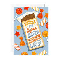 Ricicle Cards- Sending You Super Sweet Birthday Wishes