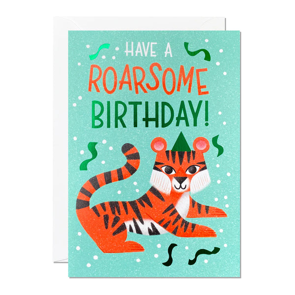 Ricicle Cards - Birthday Tiger