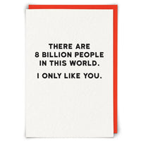 Redback Cards - 8 Billion