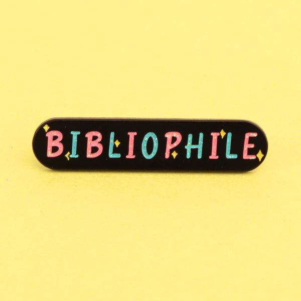 Fluffmallow Bibliophile Bookish Enamel Pin