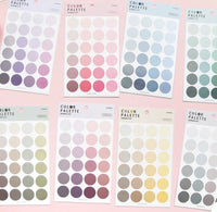 Paperian Colour Palette Stickers - Circle