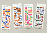 Paperian Pigment Sticker Transparent Collection