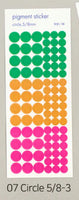 Paperian Pigment Sticker Transparent Collection