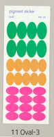 Paperian Pigment Sticker Transparent Collection