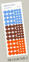 Paperian Pigment Sticker Transparent Collection