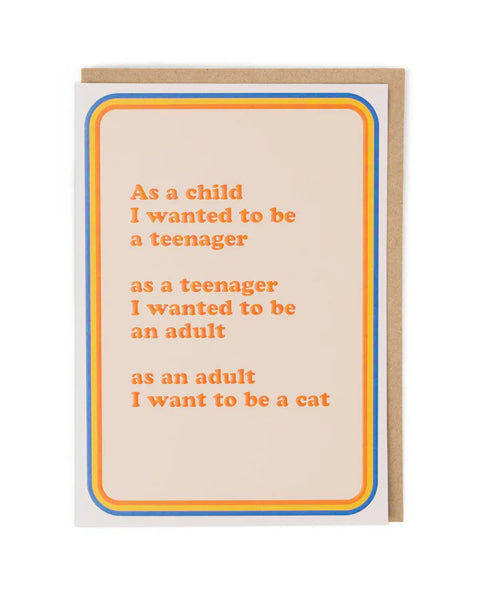 Cath Tate - I Want to be a Cat