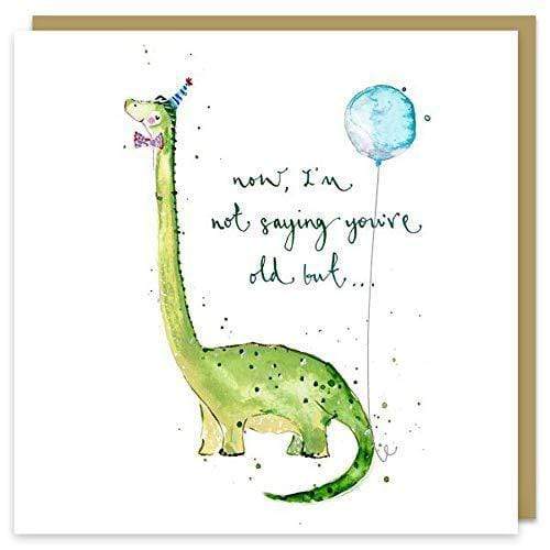 Louise Mulgrew - Birthday Dino Happy Birthday Card