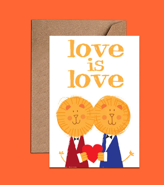 We Act - Love Is Love Card