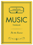 Music Staff Notebook