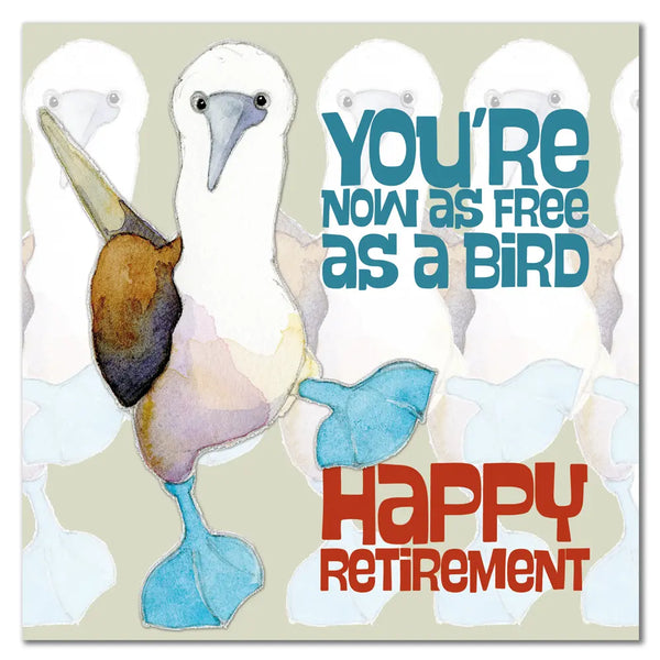 Emma Ball - Retirement - Feathery Feelgoods Card