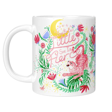 Fawn & Thistle - She is Fierce Tiger Mug