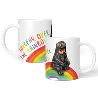 Fawn & Thistle - Sun Bear Over the Rainbow Mug