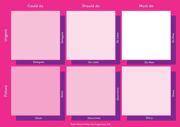 Ingenious Ink - Task Matrix Maxi