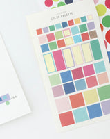 Livework Colour Palette - Journalling Stickers