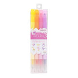 Sun Star Dot e Pen Double Ended Square Marker