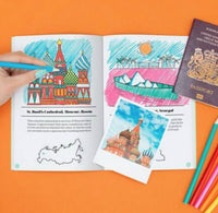 Colourlogue - Travel  Colouring Book