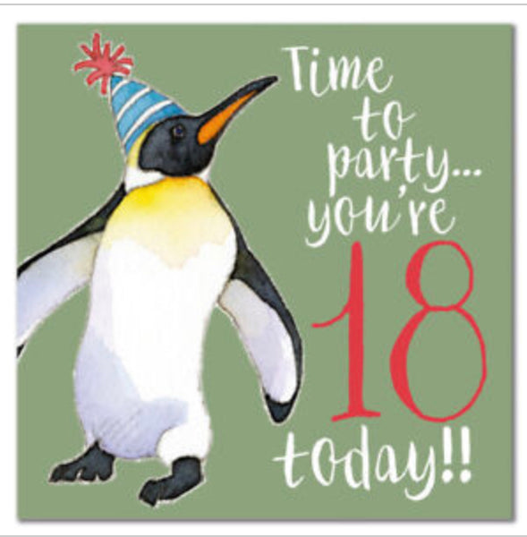 Emma Ball - Time to party 18 card